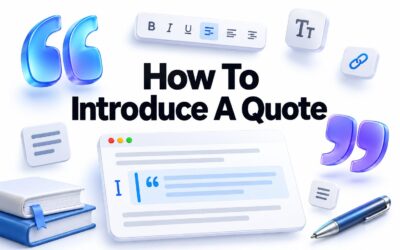 How to Introduce a Quote: Examples and Tips