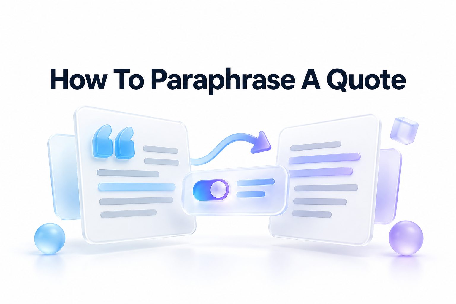 how-to-paraphrase-a-quote-e1710 Writer paraphrasing a highlighted quote in a notebook beside a laptop